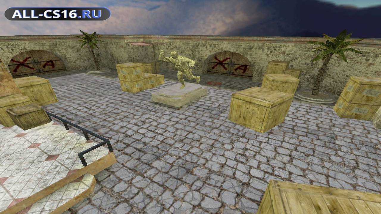 Карта «de_csgothic» для CS 1.6 для CS 1.6