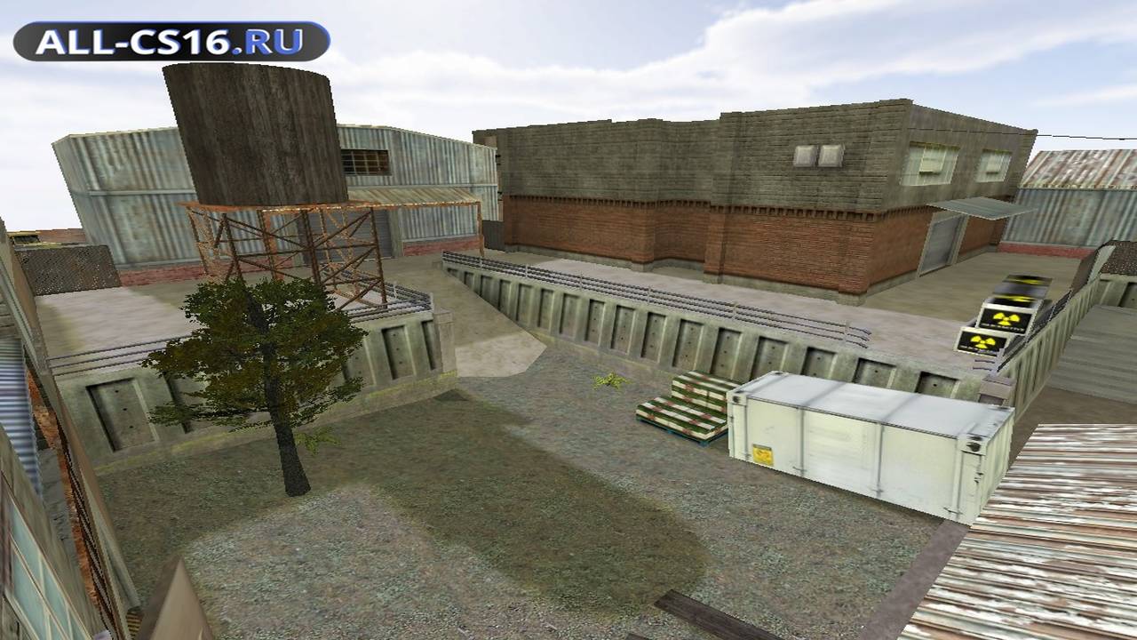 Карта «de_csmport» для CS 1.6 для CS 1.6