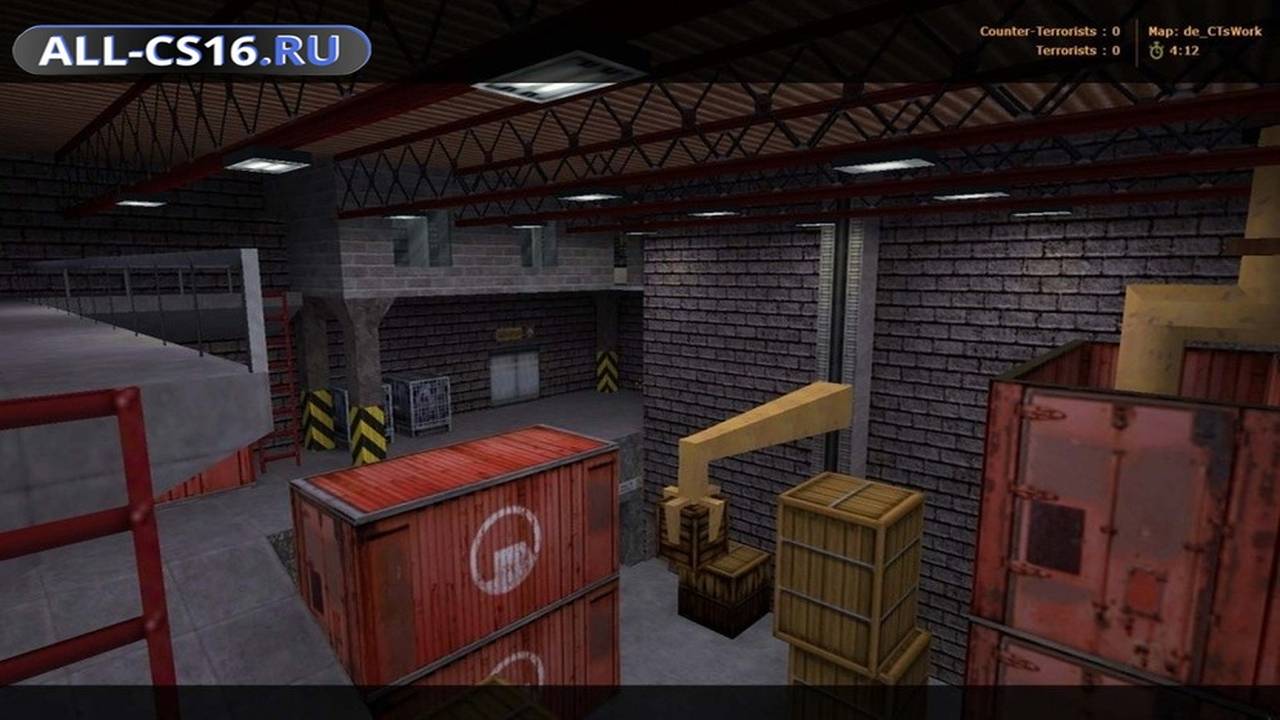Карта «de_ctswork» для CS 1.6 для CS 1.6