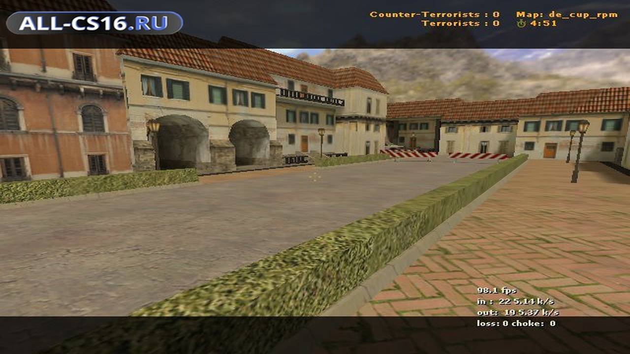 Карта «de_cup_rpm» для CS 1.6 для CS 1.6