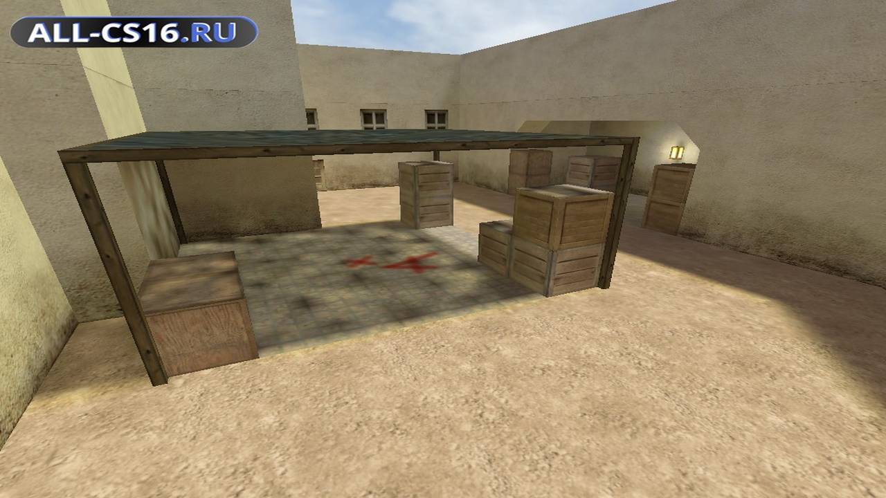 Карта «de_danger» для CS 1.6 для CS 1.6