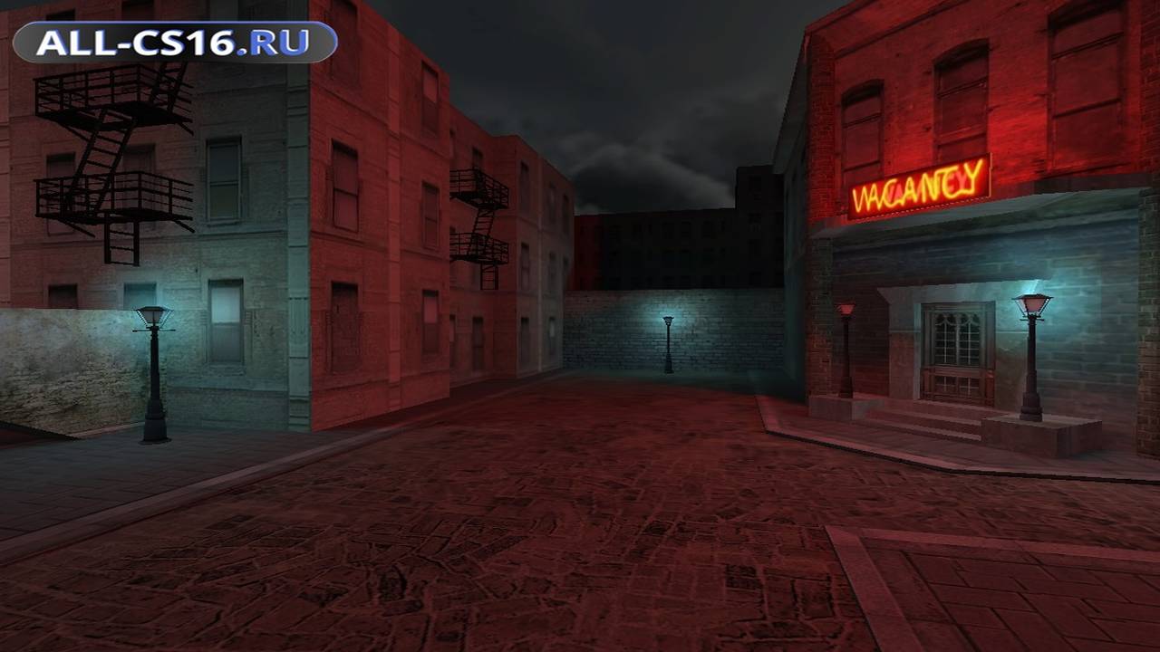 Карта «de_dark_city» для CS 1.6 для CS 1.6