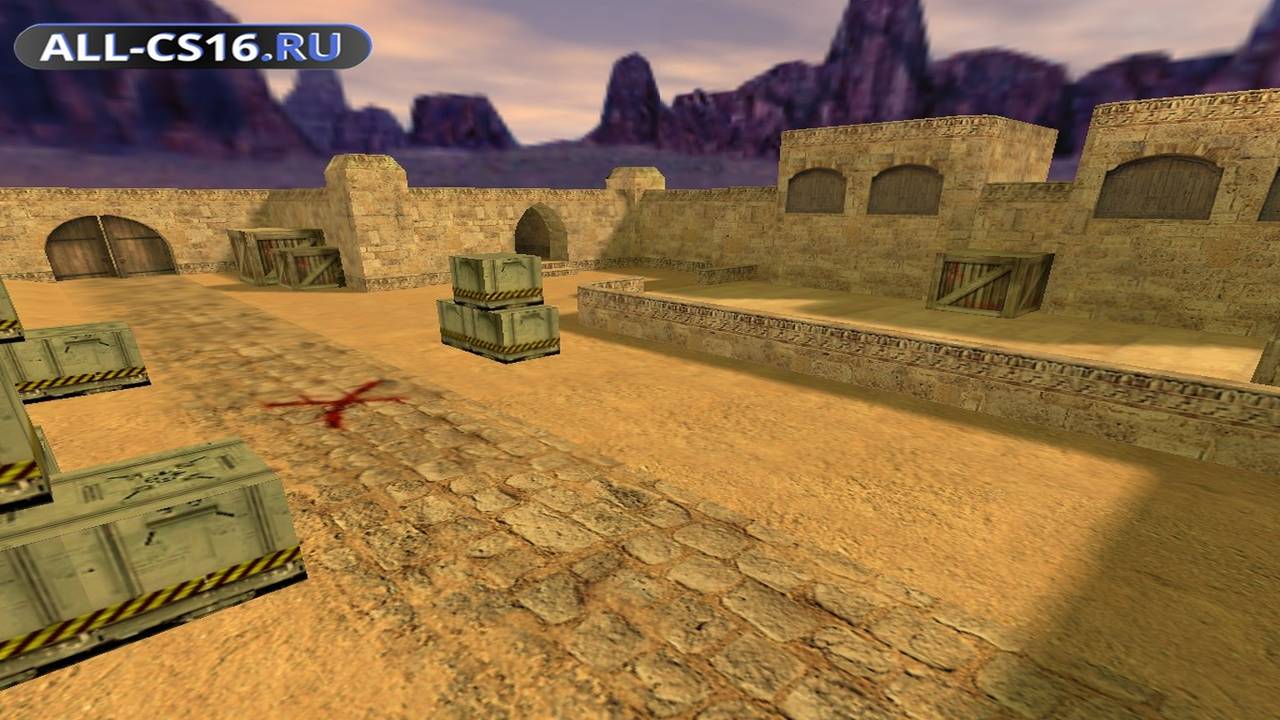 Карта «de_dawn» для CS 1.6 для CS 1.6