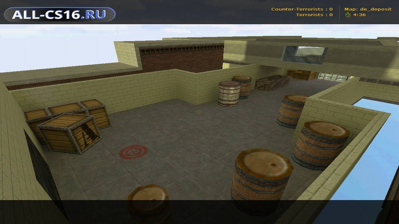 Карта «de_deposit» для CS 1.6 для CS 1.6