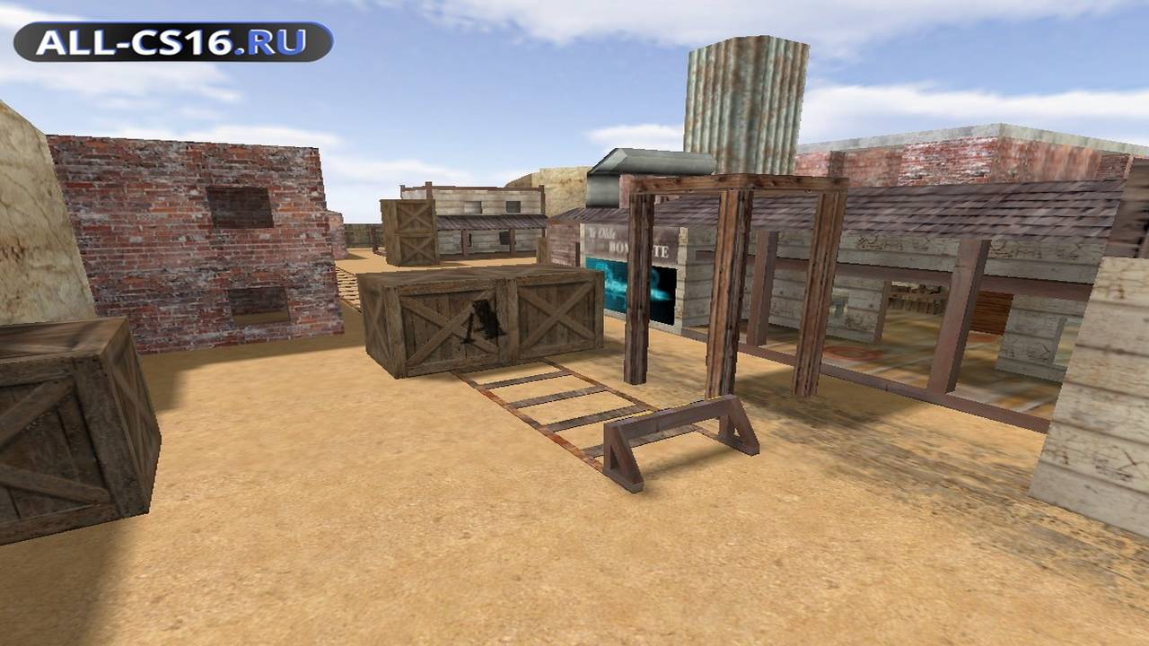 Карта «de_desert_west» для CS 1.6 для CS 1.6