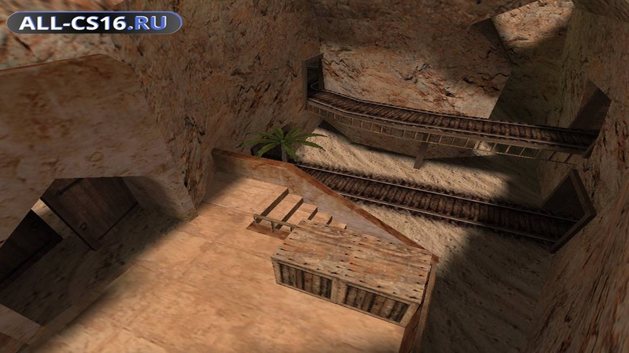 Карта «de_desertmine» для CS 1.6 для CS 1.6