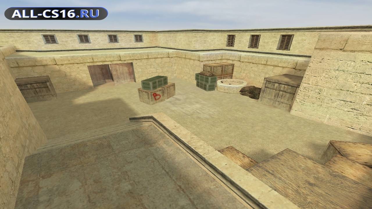 Карта «de_destino» для CS 1.6 для CS 1.6