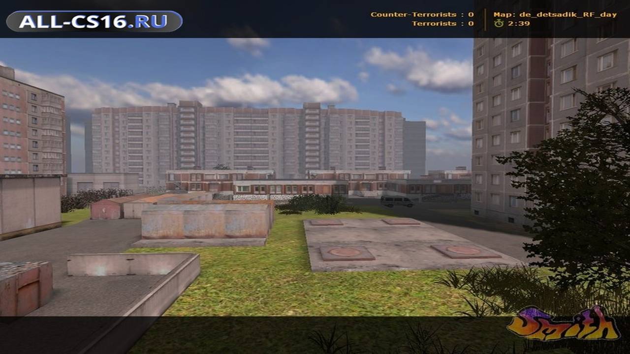 Карта «de_detsadik_rf» для CS 1.6 для CS 1.6