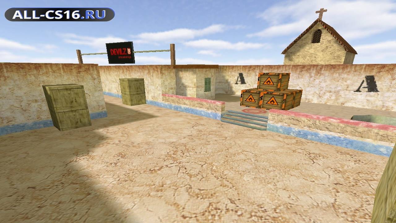 Карта «de_devilz» для CS 1.6 для CS 1.6