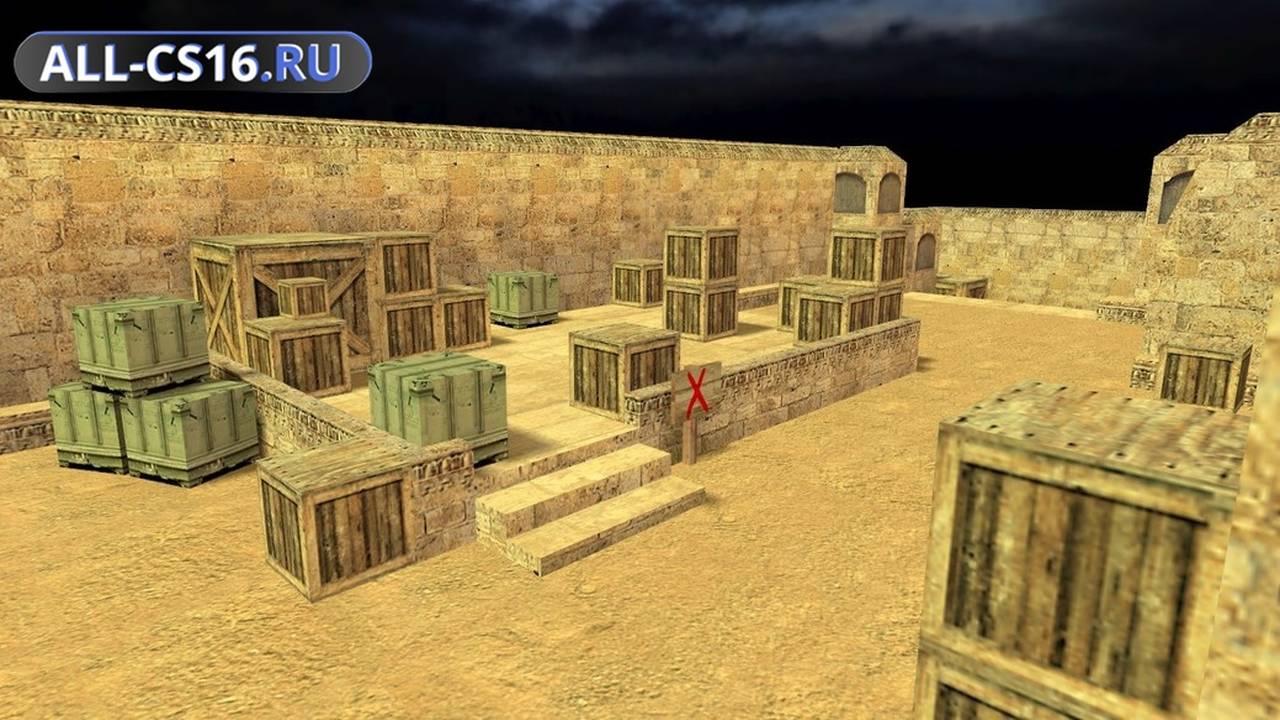 Карта «de_dusky» для CS 1.6 для CS 1.6