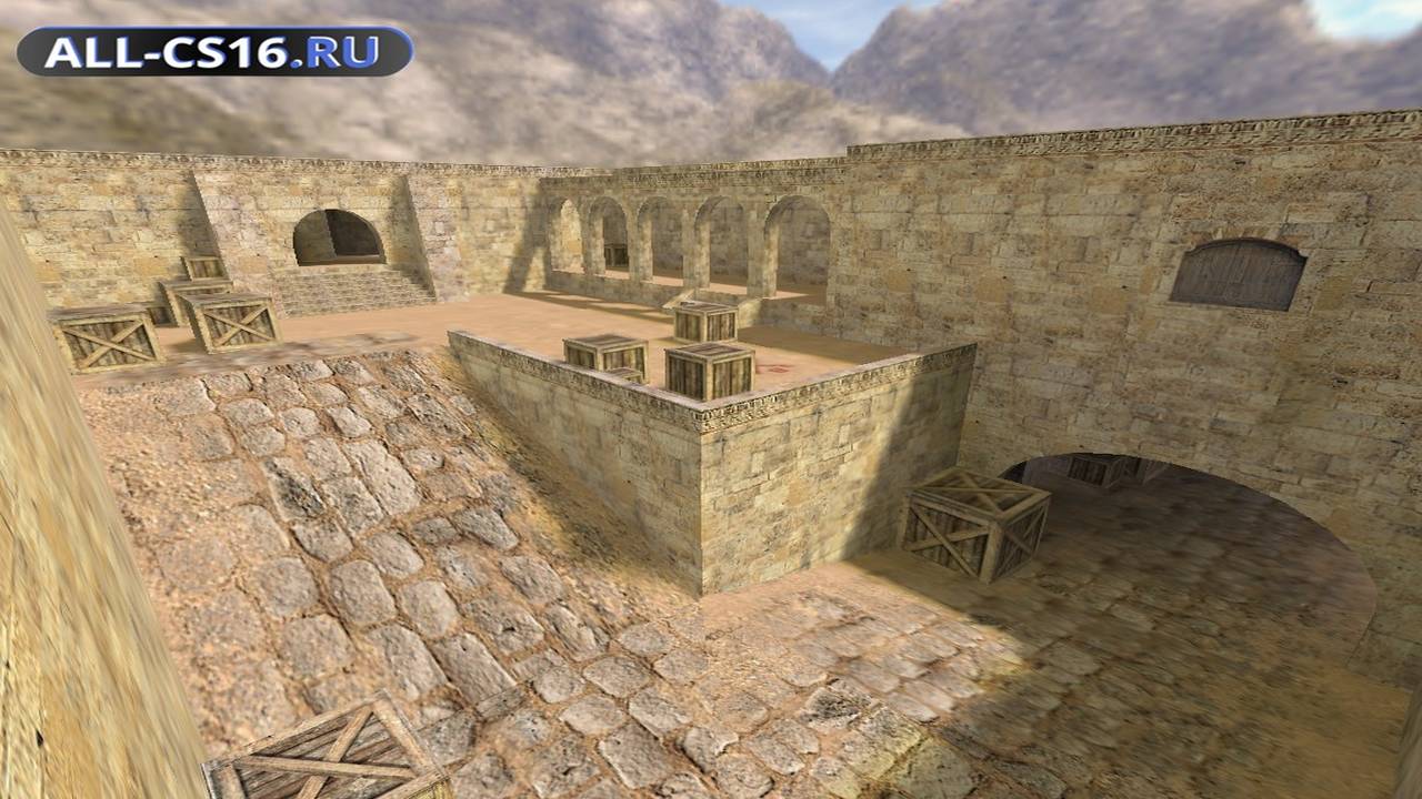 Карта «de_dust2002» для CS 1.6 для CS 1.6
