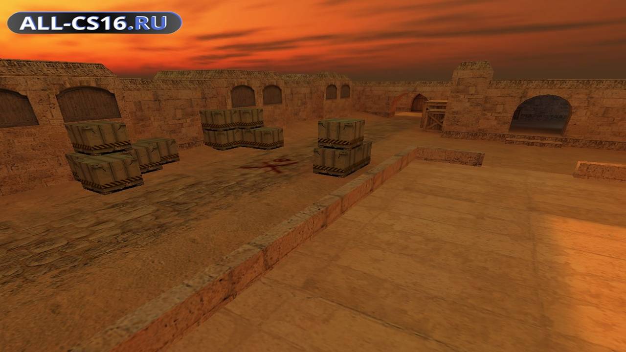 Карта «de_dust2014_r2» для CS 1.6 для CS 1.6