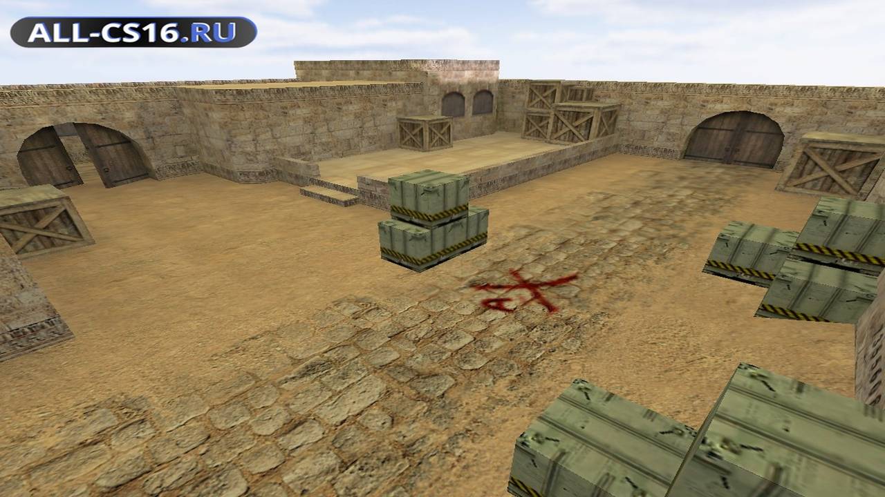 Карта «de_dust2020» для CS 1.6 для CS 1.6