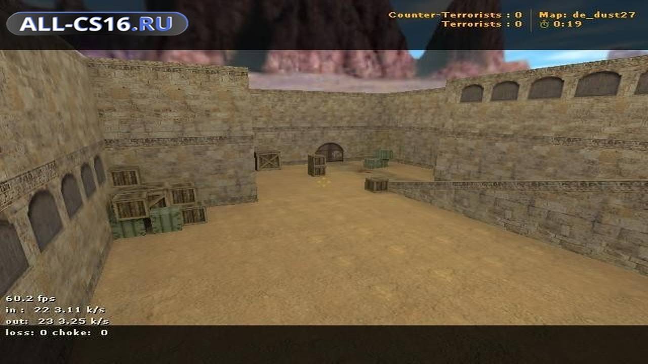 Карта «de_dust27» для CS 1.6 для CS 1.6