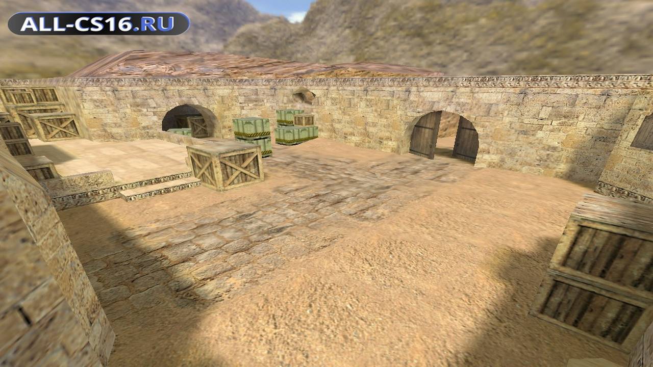 Карта «de_dust2_1337» для CS 1.6 для CS 1.6