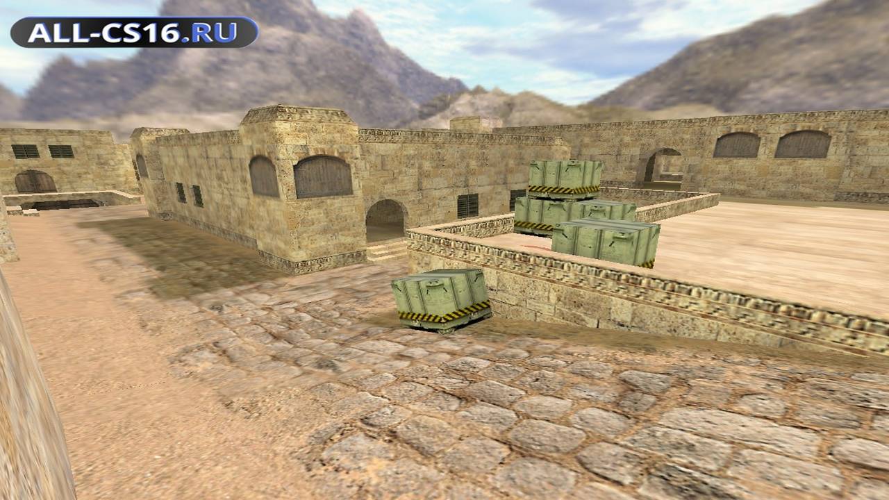 Карта «de_dust2_2009» для CS 1.6 для CS 1.6
