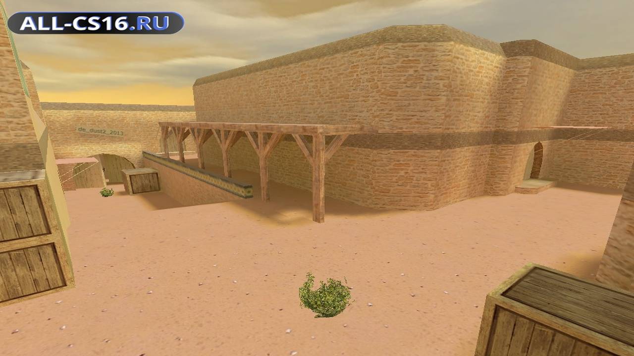 Карта «de_dust2_2013_final» для CS 1.6 для CS 1.6
