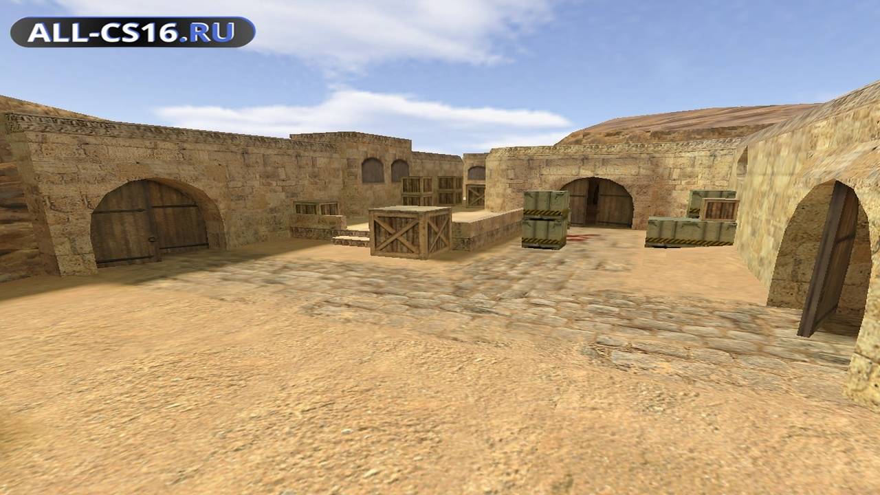 Карта «de_dust2_2018» для CS 1.6 для CS 1.6