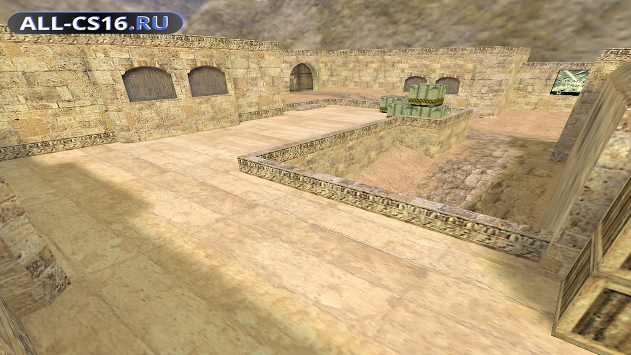 Карта «de_dust2_2x2» для CS 1.6 для CS 1.6