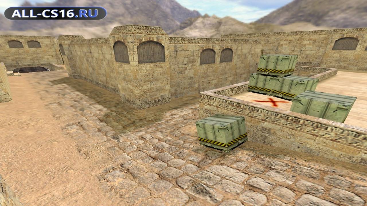 Карта «de_dust2_2x2_ilz» для CS 1.6 для CS 1.6