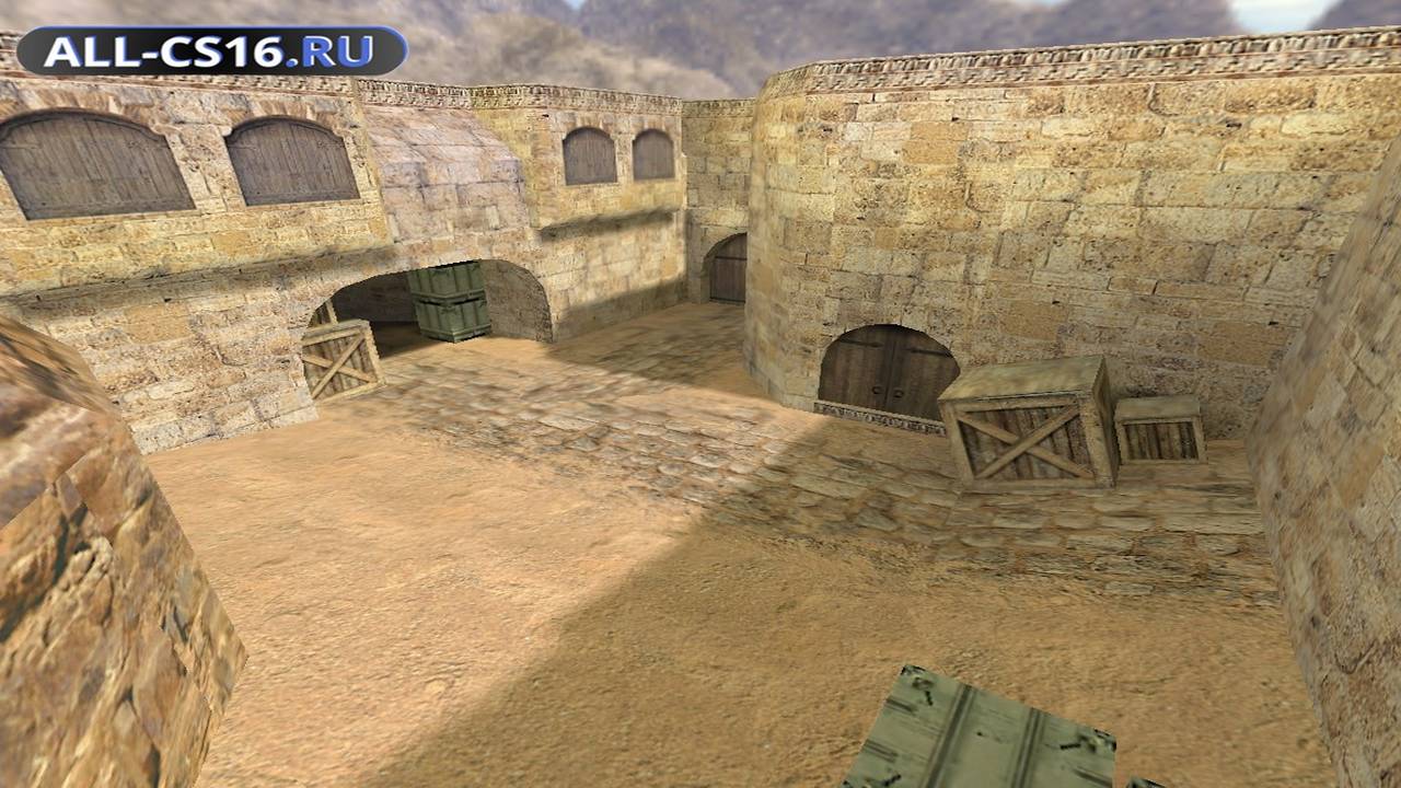 Карта «de_dust2_3v3» для CS 1.6 для CS 1.6