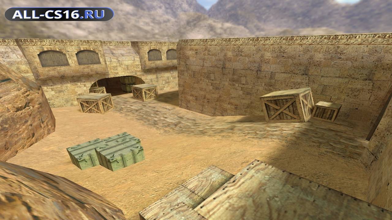 Карта «de_dust2_aps» для CS 1.6 для CS 1.6