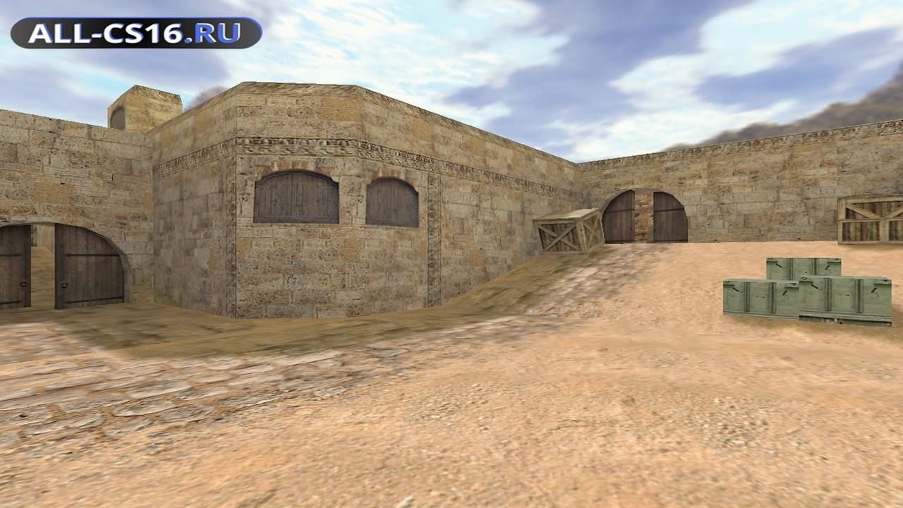 Карта «de_dust2_b» для CS 1.6 для CS 1.6