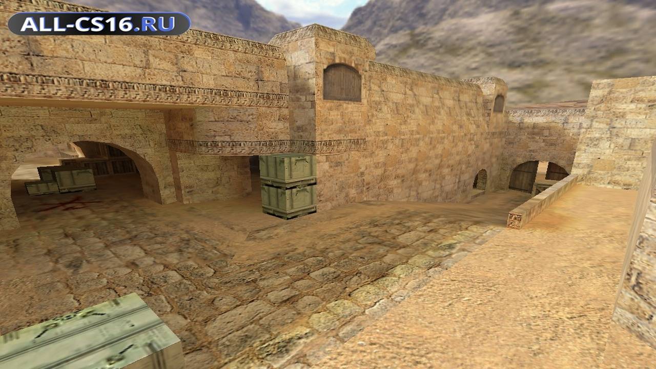 Карта «de_dust2_b2» для CS 1.6 для CS 1.6