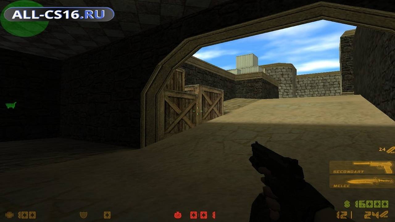 Карта «de_dust2_by_play» для CS 1.6 для CS 1.6