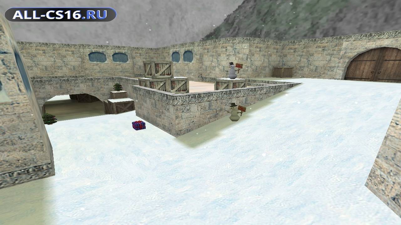 Карта «de_dust2_christmas2» для CS 1.6 для CS 1.6