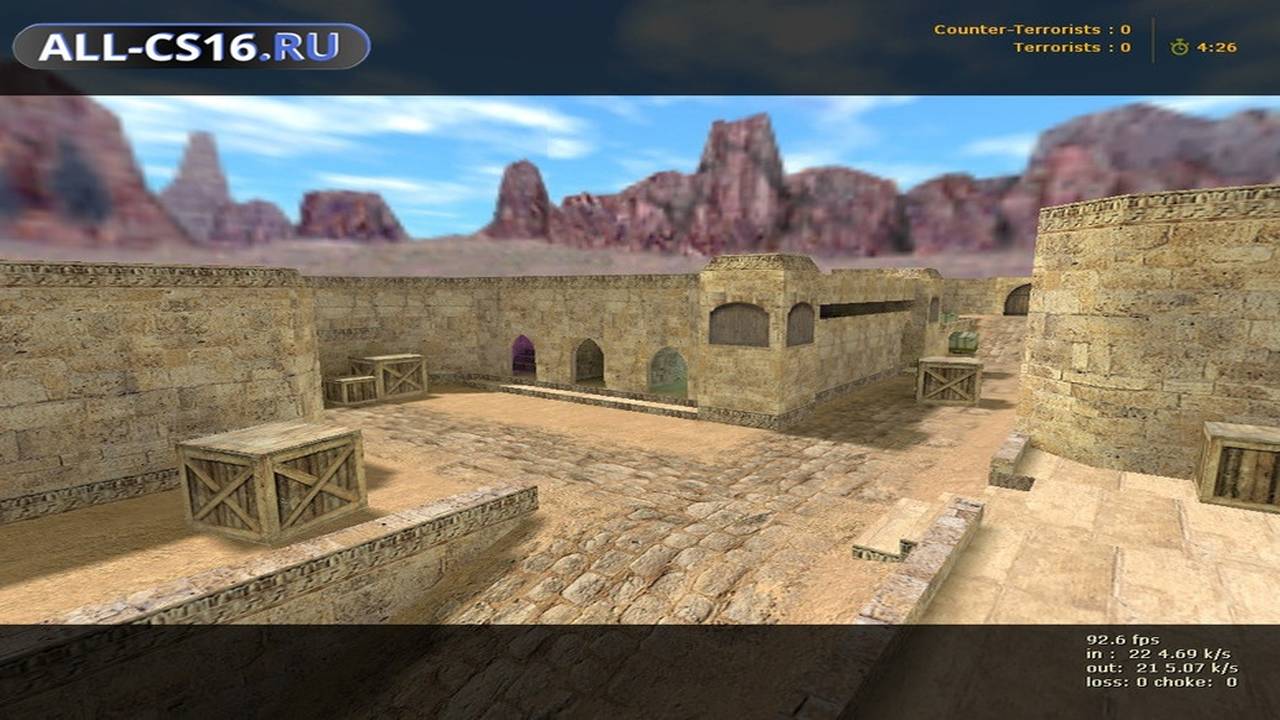 Карта «de_dust2_cv» для CS 1.6 для CS 1.6
