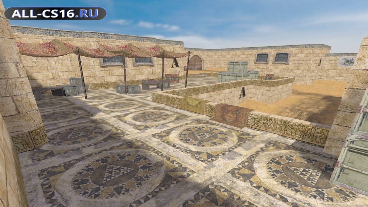 Карта «de_dust2_cz» для CS 1.6 для CS 1.6