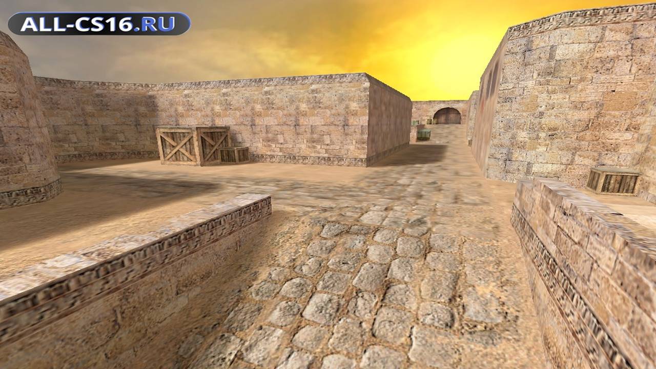 Карта «de_dust2_go» для CS 1.6 для CS 1.6