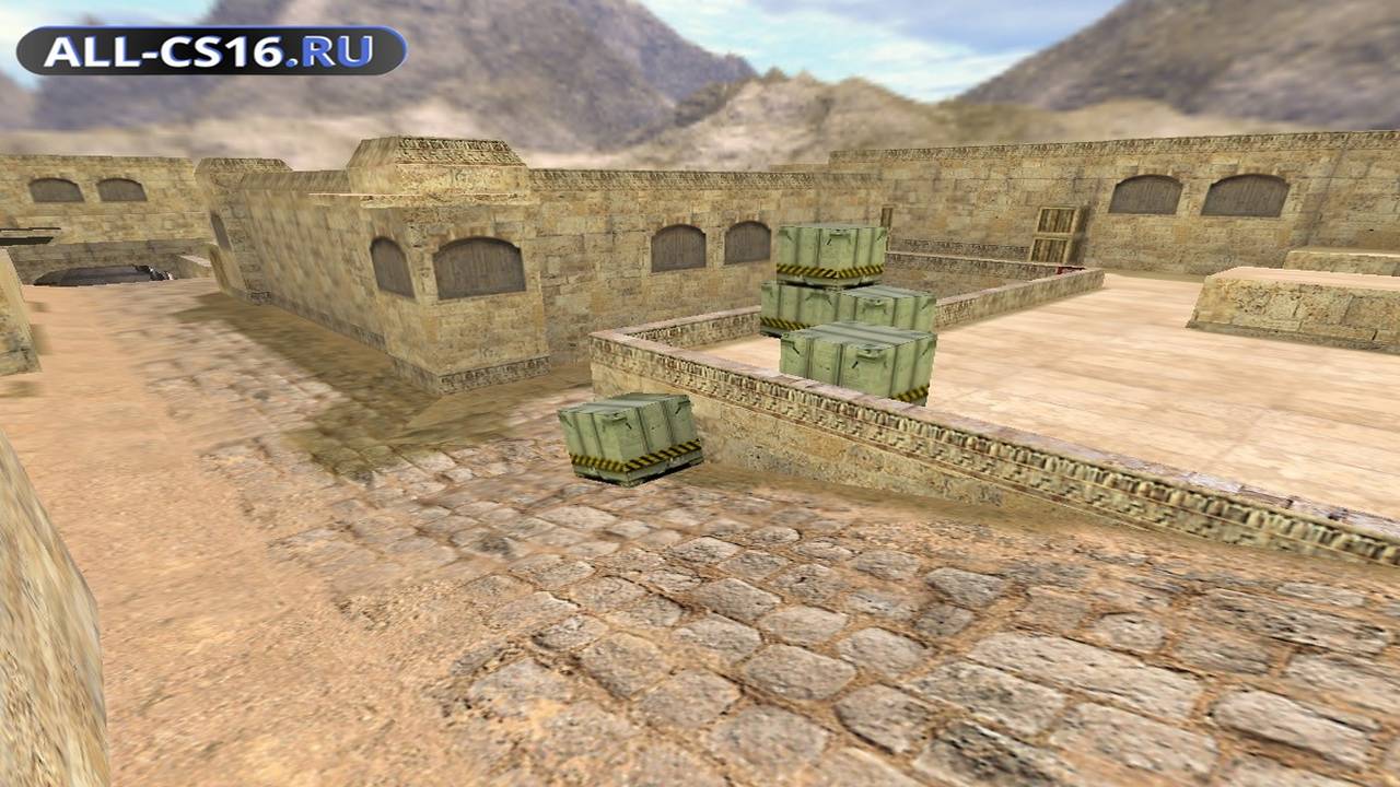 Карта «de_dust2_hns» для CS 1.6 для CS 1.6