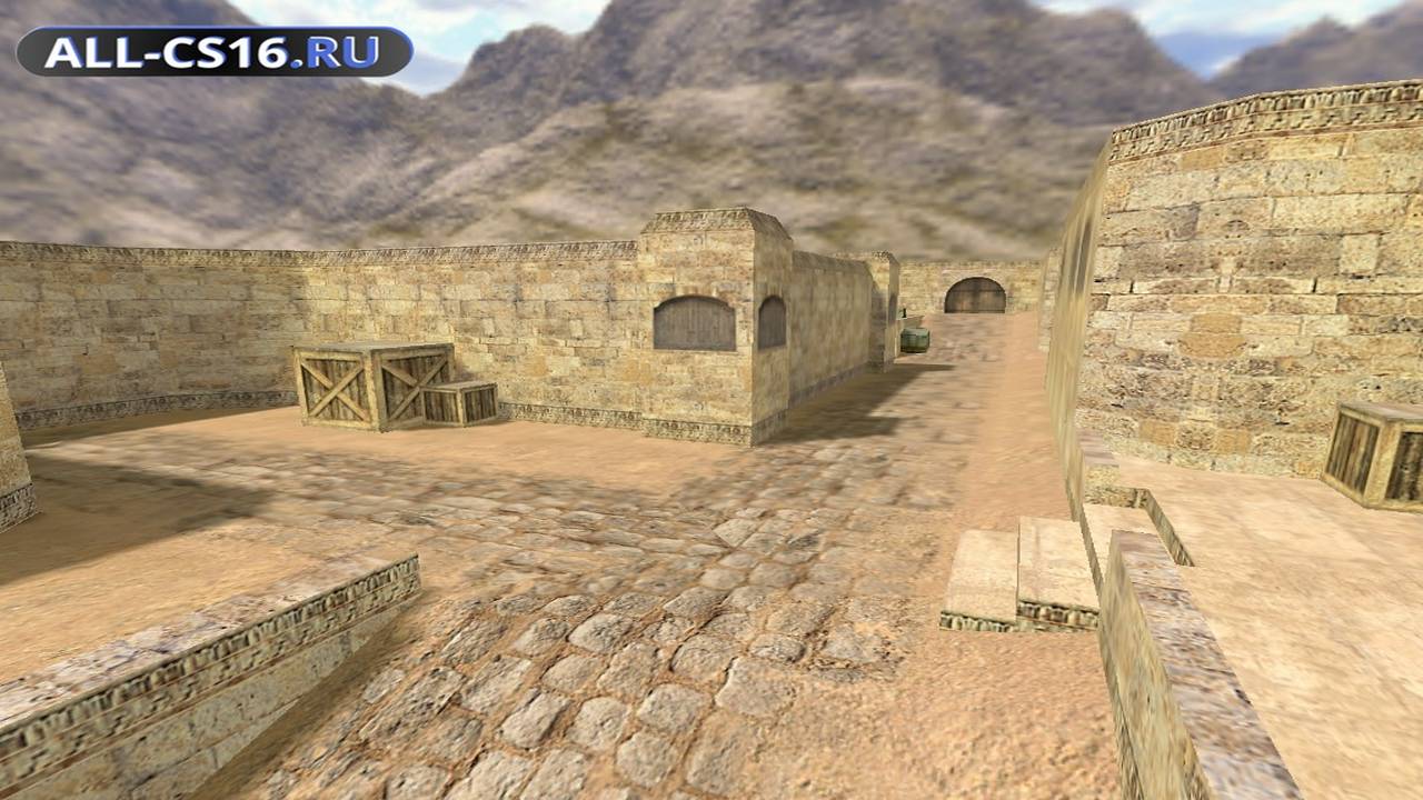Карта «de_dust2_long» для CS 1.6 для CS 1.6