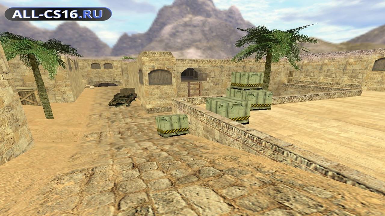 Карта «de_dust2_long_2012» для CS 1.6 для CS 1.6