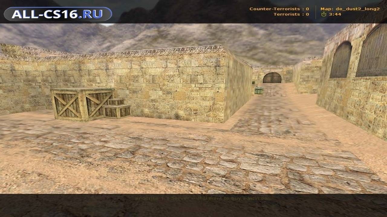 Карта «de_dust2_long_v2» для CS 1.6 для CS 1.6