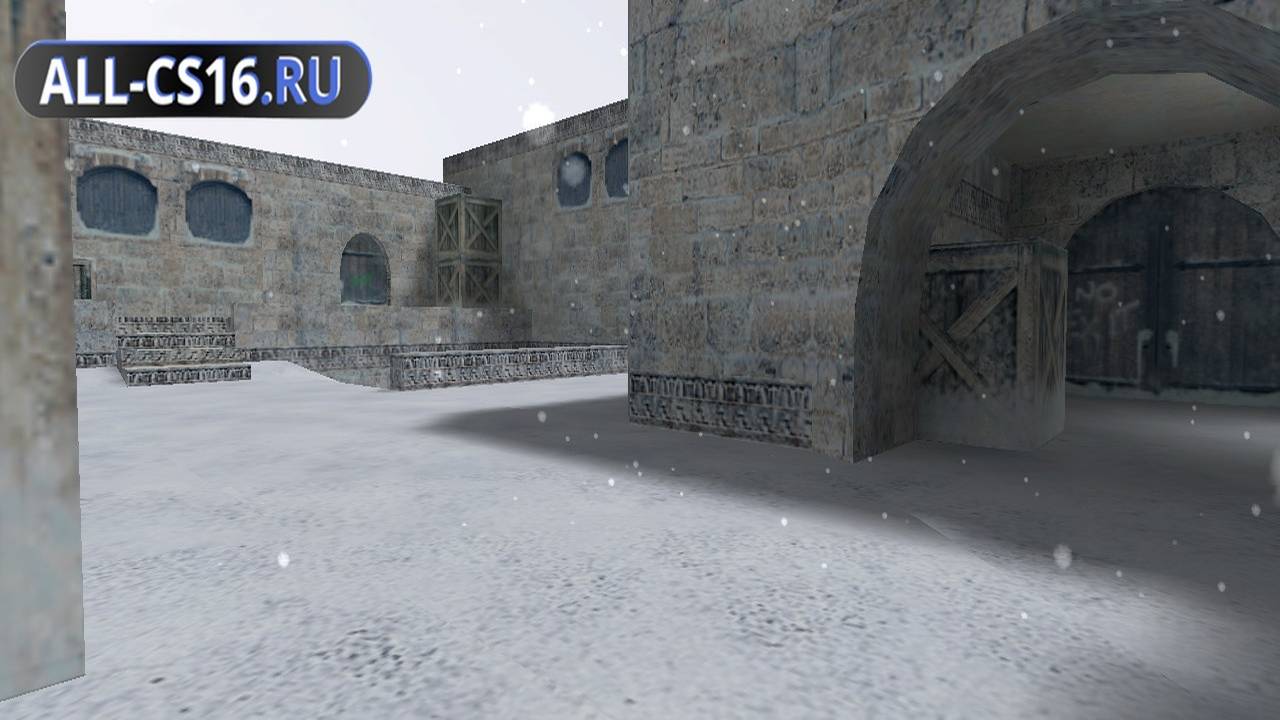 Карта «de_dust2_long_winter» для CS 1.6 для CS 1.6
