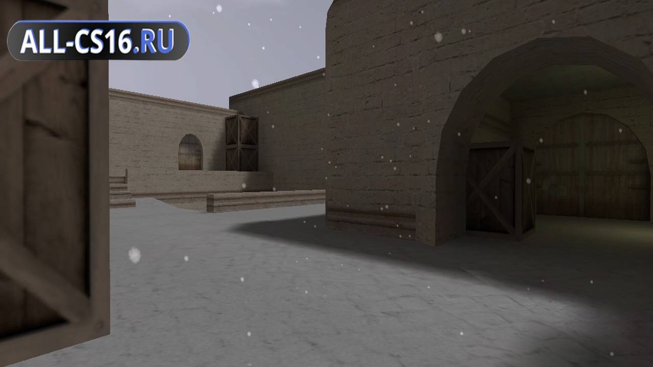 Карта «de_dust2_long_winter_csco» для CS 1.6 для CS 1.6