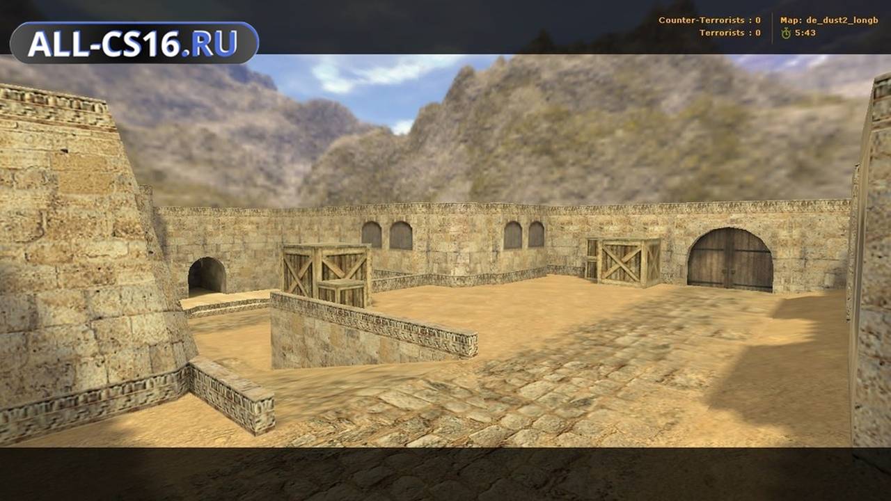 Карта «de_dust2_longb» для CS 1.6 для CS 1.6