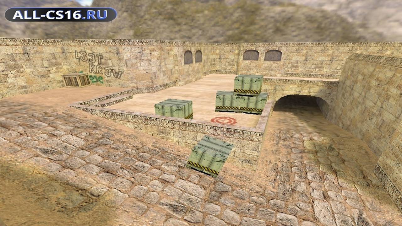 Карта «de_dust2_mirror» для CS 1.6 для CS 1.6