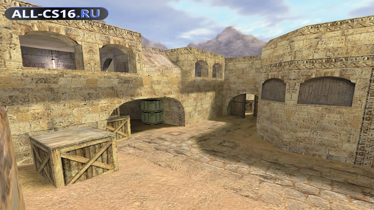 Карта «de_dust2_new» для CS 1.6 для CS 1.6