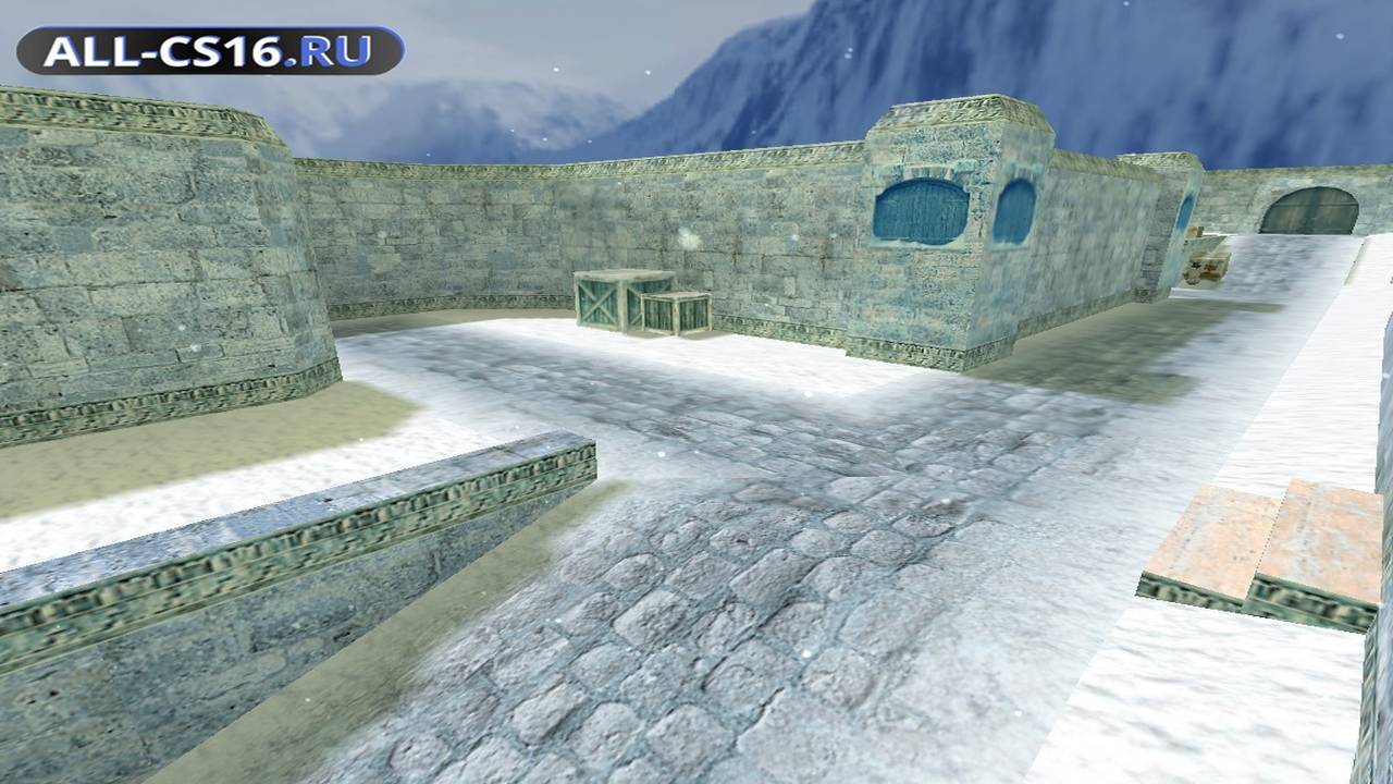 Карта «de_dust2_newyear» для CS 1.6 для CS 1.6
