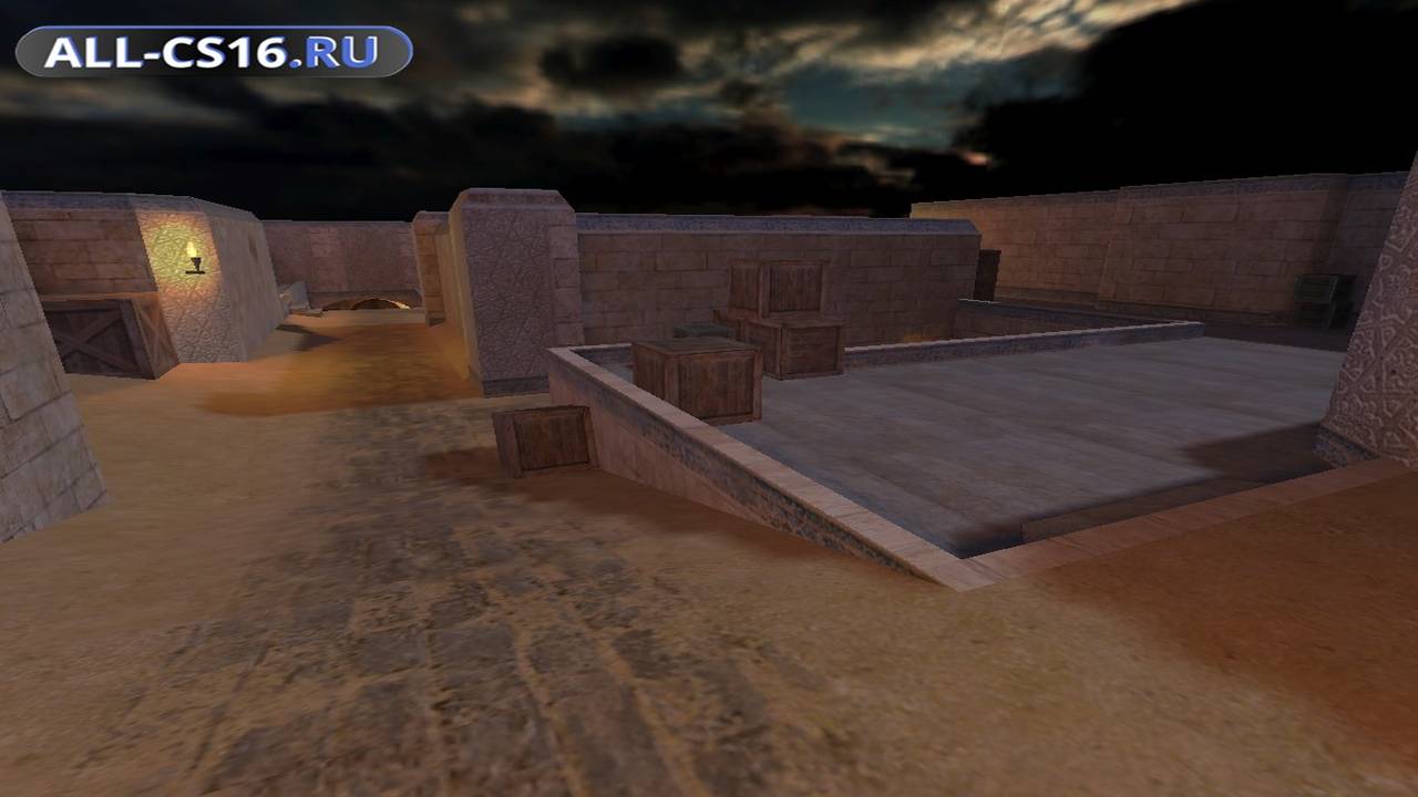 Карта «de_dust2_night_br» для CS 1.6 для CS 1.6