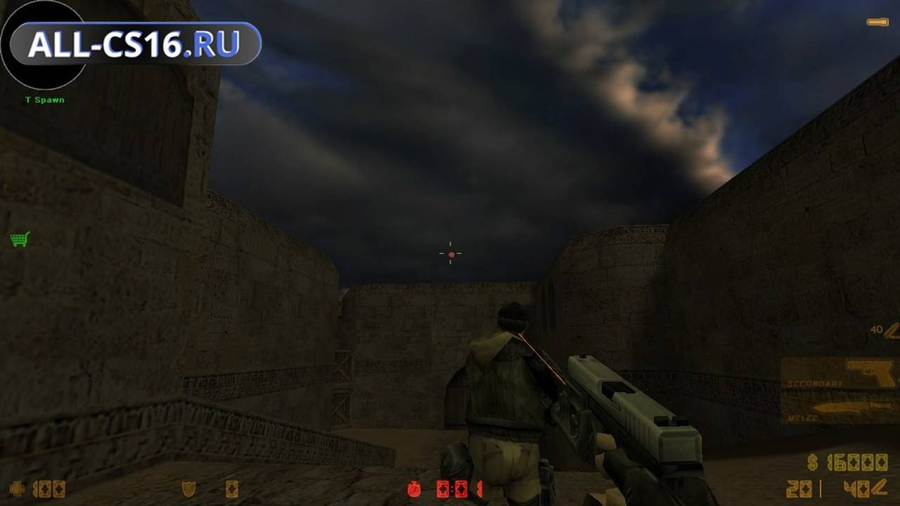 Карта «de_dust2_nightfall» для CS 1.6 для CS 1.6