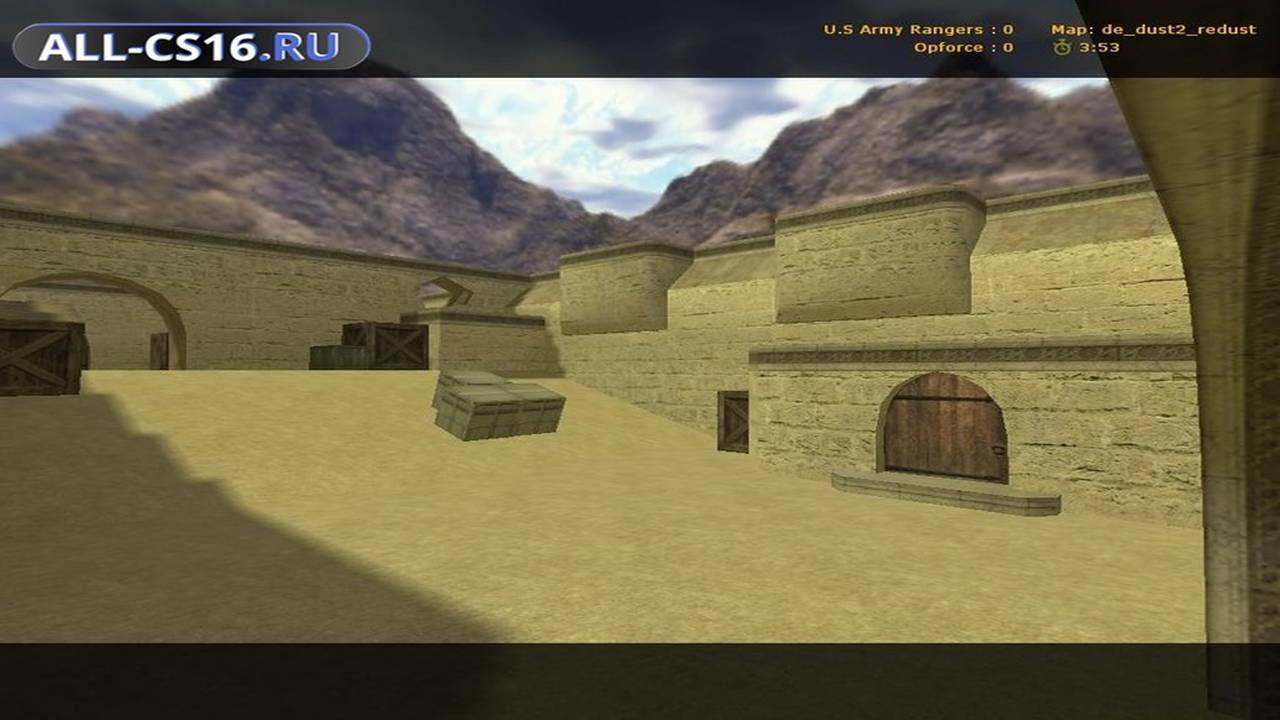 Карта «de_dust2_redust» для CS 1.6 для CS 1.6