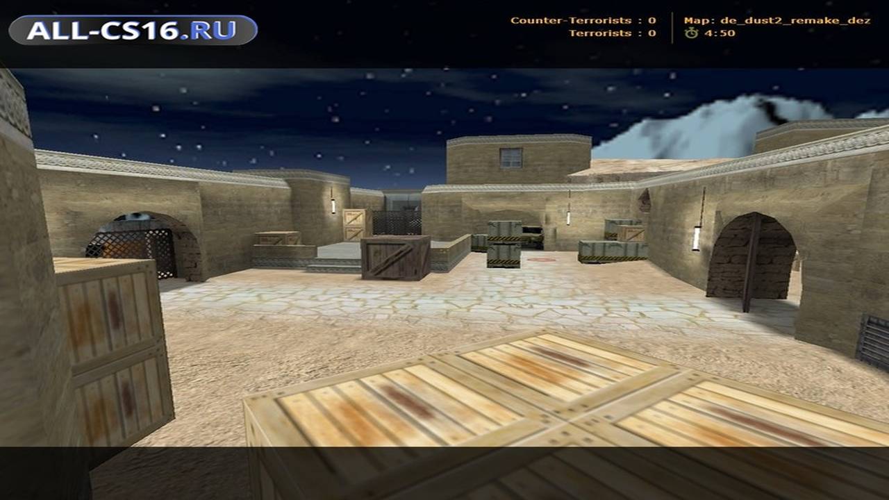 Карта «de_dust2_remake_dez» для CS 1.6 для CS 1.6