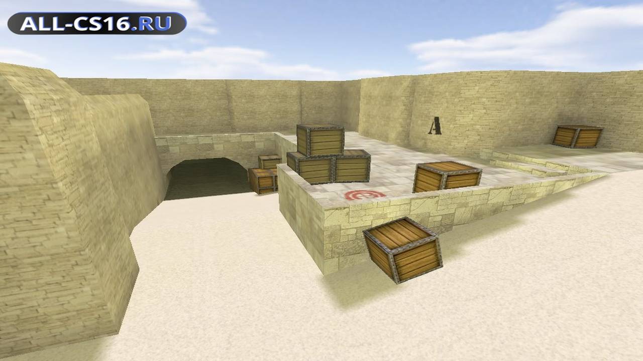 Карта «de_dust2_ro» для CS 1.6 для CS 1.6