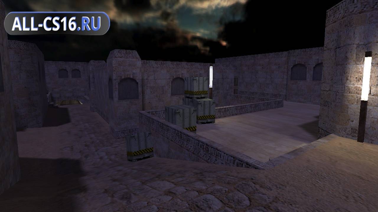 Карта «de_dust2_sks_night» для CS 1.6 для CS 1.6