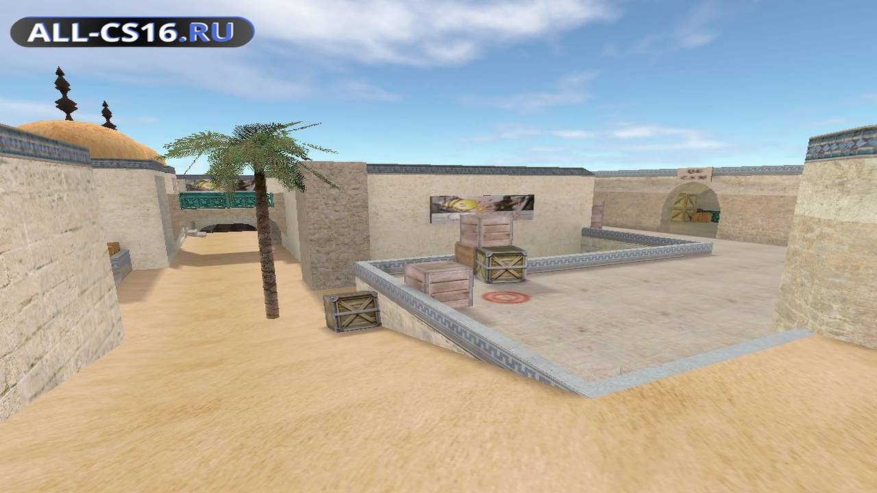 Карта «de_dust2_suncsm» для CS 1.6 для CS 1.6